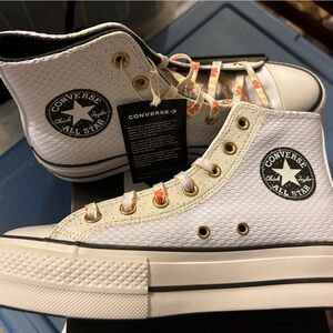 New Converse Chuck Taylor Lift Hi sneakers 7.5 women